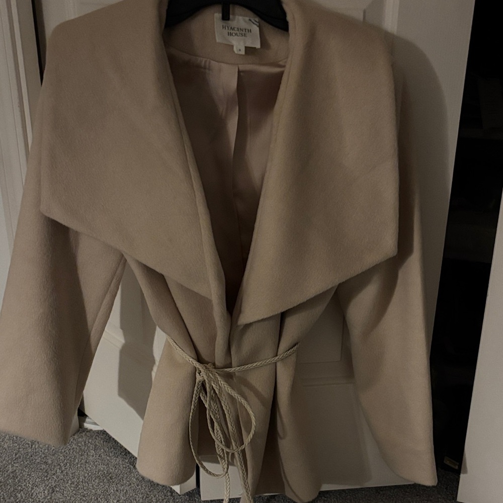 Chic Beige Women's Cape Coat